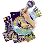 Stylo �lectronique pixelo metallic - lansay - loisir cr�atif - motifs pointill�s m�talliques - d�s 6 ...