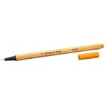 Stylo - feutre - stabilo - point 88 - pointe fine 04 mm - couleur orange - lot de 10 pi�ces