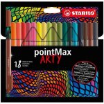 Stylo - feutre - stabilo - pointmax arty - 18 feutres - pointe nylon ultra robuste - encre sans odeur ...
