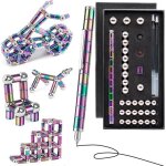 Stylo fidget magn�tique stylo � bille cr�atif stress reducer relief stylo cadeau pour hommes femmes enfants ...