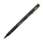 Stylo fineliner - unipin - pointe 0. 4mm - indlbile - opaque - noir