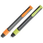 Stylo gomme - maped gom - pen - gomme rechargeable - bouton pression - curseur autobloquant