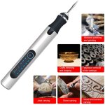 Outil de gravure - joyfan - stylo graveur Électrique - rechargeable - 3 vitesses - alliage daluminium ... Outil de gravure - joyfan - stylo graveur Électrique - rechargeable - 3 vitesses - alliage daluminium ...