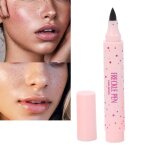 Stylo de maquillage pour taches de rousseur - surenhap - langmanni - marron fonc - naturel - impermable ...