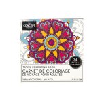 Mandalas / carnet de coloriage de voyage pour adultes / 24 pages / dimensions : 15 x15 cm