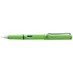 Stylo � plume - lamy - safari green - taille de plume m - grip ergonomique - corps en plastique asa