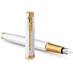 Stylo plume - parker im - laqué perle premium - pointe fine Stylo plume - parker im - laqué perle premium - pointe fine