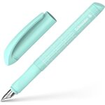 Stylo  plume - schneider - easy mint - plume m renforce - grip ergonomique - rechargeable