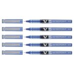 Stylos roller hi - tecpoint v5 pilot - encre liquide - pte fine - bleu Stylos roller hi - tecpoint v5 pilot - encre liquide - pte fine - bleu