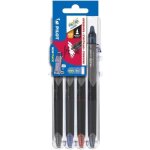 Stylo roller - pilot - frixion point clicker - pointe fine 025 mm - effaable - set de 4