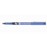 Stylo roller - pilot - v5 - pointe fine 05mm - encre liquide - couleur bleu Stylo roller - pilot - v5 - pointe fine 05mm - encre liquide - couleur bleu