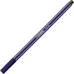 Stylo - stabilo - stabilo pen 68 - bleu de prusse - pointe ogive - anti - dess�chement