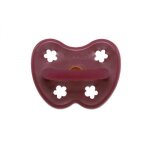 Sucette - hevea - ortho 3 - 36 mois - caoutchouc naturel - bout physiologique - liquide �pais - fleur ...