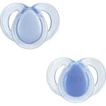 Sucette de nuit - tommee tippee - 18 - 36 mois - lot de 2 sucettes phosphorescentes avec capsule de st�rilisat ...