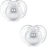 Sucette tommee tippee anytime 0 - 6m deux pandas - lot de 2 - silicone - bb - coloris alatoire