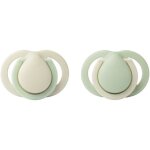 Sucette - tommee tippee - nouveau - n� 0 - 2 mois - lot de 2 - avec t�terelle et collerette miniature ...