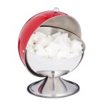 Relaxdays sucrier avec couvercle roulant acier brillant sucre sucreries boîte de gateaux rondpour sucre ... Relaxdays sucrier avec couvercle roulant acier brillant sucre sucreries boîte de gateaux rondpour sucre ...