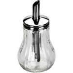 Sucrier doseur - inox - transparent - 025 l - pratique et �l�gant - id�al pour le service