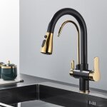 Junsottor robinet de cuisine - rotation 360 - douchette extensible - mitigeur robinet - monocommande ...