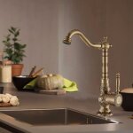 Suguword robinet de lavabo retro - mitigeur robinet - poigne unique - robinet de salle bain - laiton ...