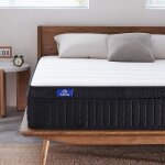 Suilong matelas hybrid 140x190 ressorts ensach�s m�moire de forme 25cm7 zones de confort ferme