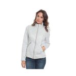 Sun valley - veste zippée - gris perle - xs - gris - vestes doudounes & blousons femme Sun valley - veste zippée - gris perle - xs - gris - vestes doudounes & blousons femme