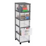 Sundis tour de rangement optimo - 5 tiroirs - grand modle