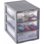 Sundis tour de rangement orgamix a5 3 tiroirs 255x185x255 cm gris Sundis tour de rangement orgamix a5 3 tiroirs 255x185x255 cm gris