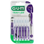 Gum trav - ler 6 brossettes interdentaires r�utilisables - taille : 12 mm