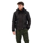 Veste superdry mountain windcheater - noir - homme