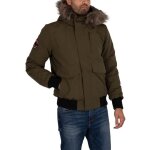 Superdry parka bomber everest vert
