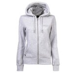 Veste de surv�tement femme - superdry - uni - manches longues - gris clair