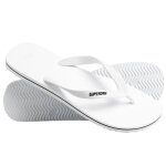 Superdry vintage classic flip flop tongs. homme blanc large eu