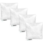 Lot de 4 oreillers en microfibre - superkissen24. - garnissage fibre polyester - hypoallergenique - coussin ...