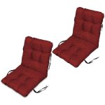 Superkissen24 coussin dossier pour chaise longue banc de jardin - lot de 2 - 96x48 cm - bain de soleil ... Superkissen24 coussin dossier pour chaise longue banc de jardin - lot de 2 - 96x48 cm - bain de soleil ...