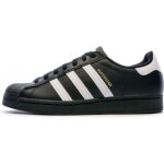 Baskets - adidas - superstar - noir - synthtique - lacets