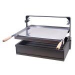 Support barbecue avec tiroir et récupérateur de graisse bac avec plaque pour barbecue en inox coloris ... Support barbecue avec tiroir et récupérateur de graisse bac avec plaque pour barbecue en inox coloris ...