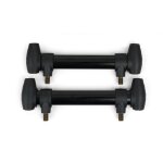 Support de canne � p�che - fox - mk2 2 rod buzz bars - noir - polyvalent et innovant
