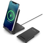 Support de charge sans fil pliable pour smartphone tablette universel 15w