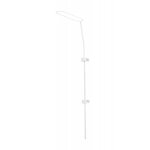 Support ciel de lit bb - tega baby - flche de lit  accrocher au lit - blanc - enfant - 140 cm