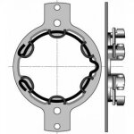 Accessoire de volet - somfy - support d50 - entra�nement 90 mm - puissance 50 nm - poids 0078 kg