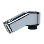 Support de douchette pour sortie par dessous chrom - nicoll - convient pour douche - matire abs