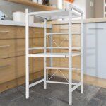 Support �tag�re de four � �lectrique micro - ondes de cuisine r�tractable huole - blanc - 40 / 64 * 36. ...