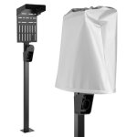 Support externe pour chargeurs de voiture ev et phev maclean acier 15kg max mce456