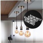 Support fixation dclairage plafonnier support plafonnier plafonnier lumineux luminaire support plaque ...