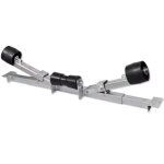 Support de fond pour la rémorque porte - bateau avec rouleaux de quille 11 cm Support de fond pour la rémorque porte - bateau avec rouleaux de quille 11 cm