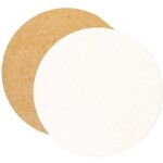 Supports  gteaux - scrapcooking - rond - 24 cm - 5 units - en kraft