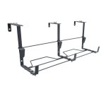 Support de jardini�re ergonomique en fer plat 60 x 16 - 26 cm - louis moulin anthracite