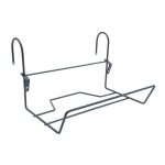 Support de jardini�re - louis moulin - 35 x 14 cm - anthracite - acier �poxy - 15 kg