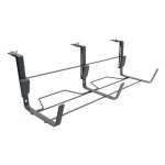 Support de jardini�re r�glable anthracite - 60x18 cm - acier �poxy - louis moulin